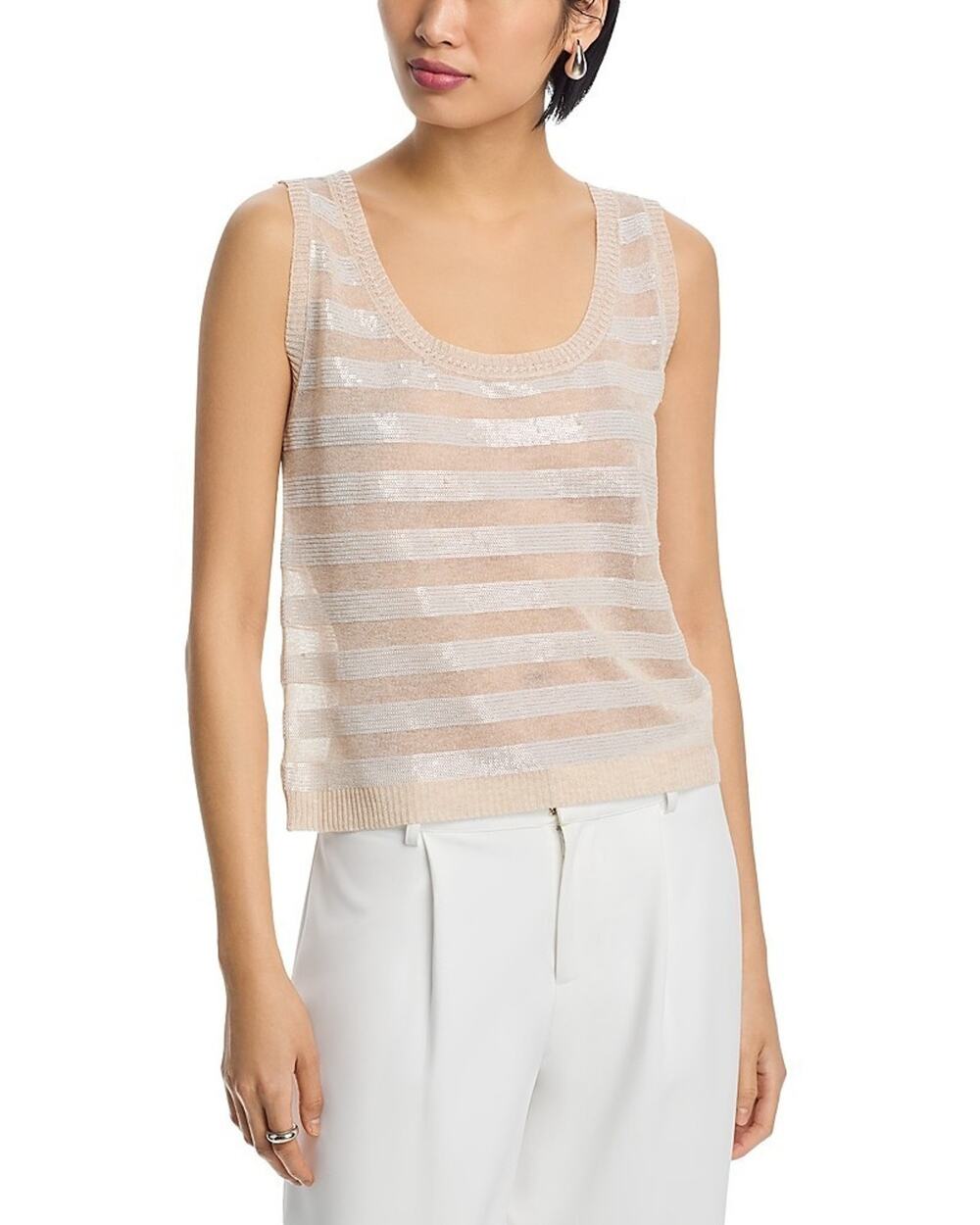 Kobi Halperin Solstice Sweater Tank Natural Size XXL 0497